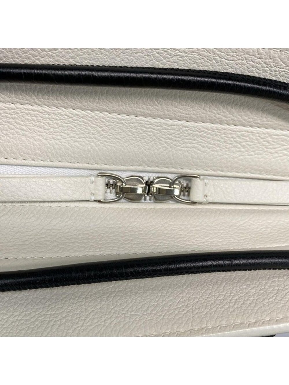 Balenciaga Tote Shopping White Black Leather - Picture 11 of 15
